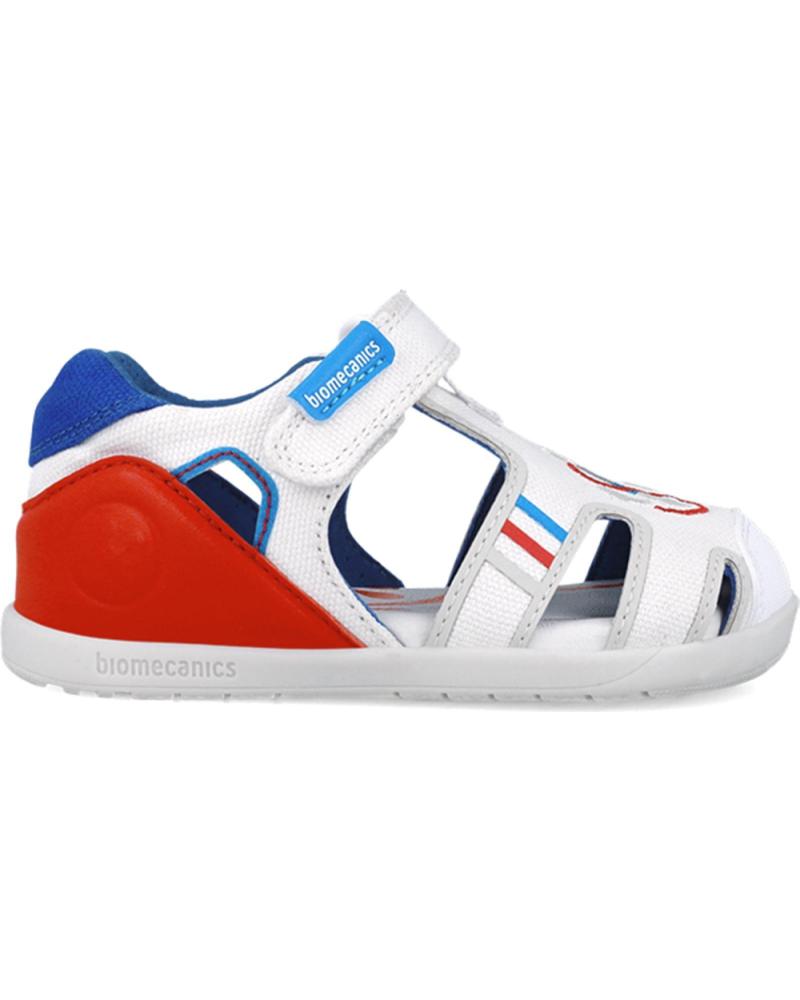 Sandalias de Niño BIOMECANICS SANDALIA RESPETUOSA PARA NINO 252199 ANCLA BLANCOB050