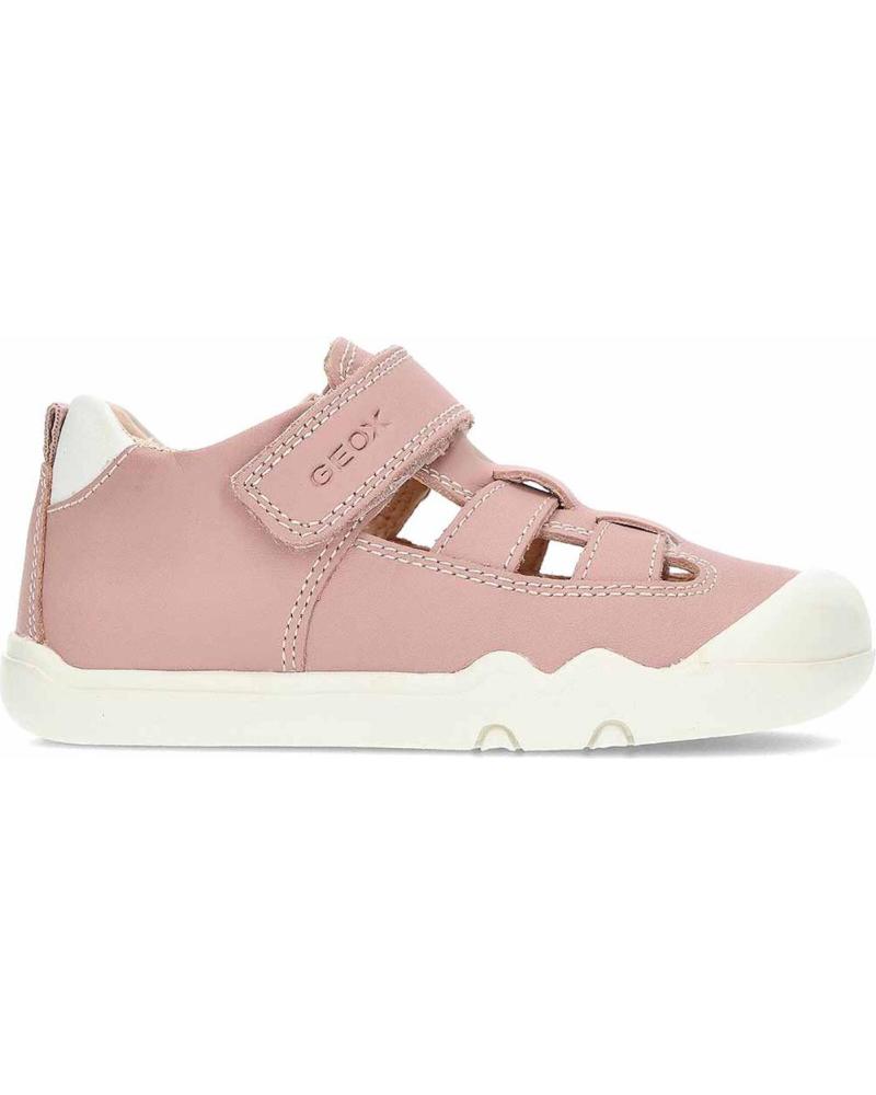 SANDALIAS GEOX STEPPIEUP B5563A ROSA PARA NIÑA ROSE