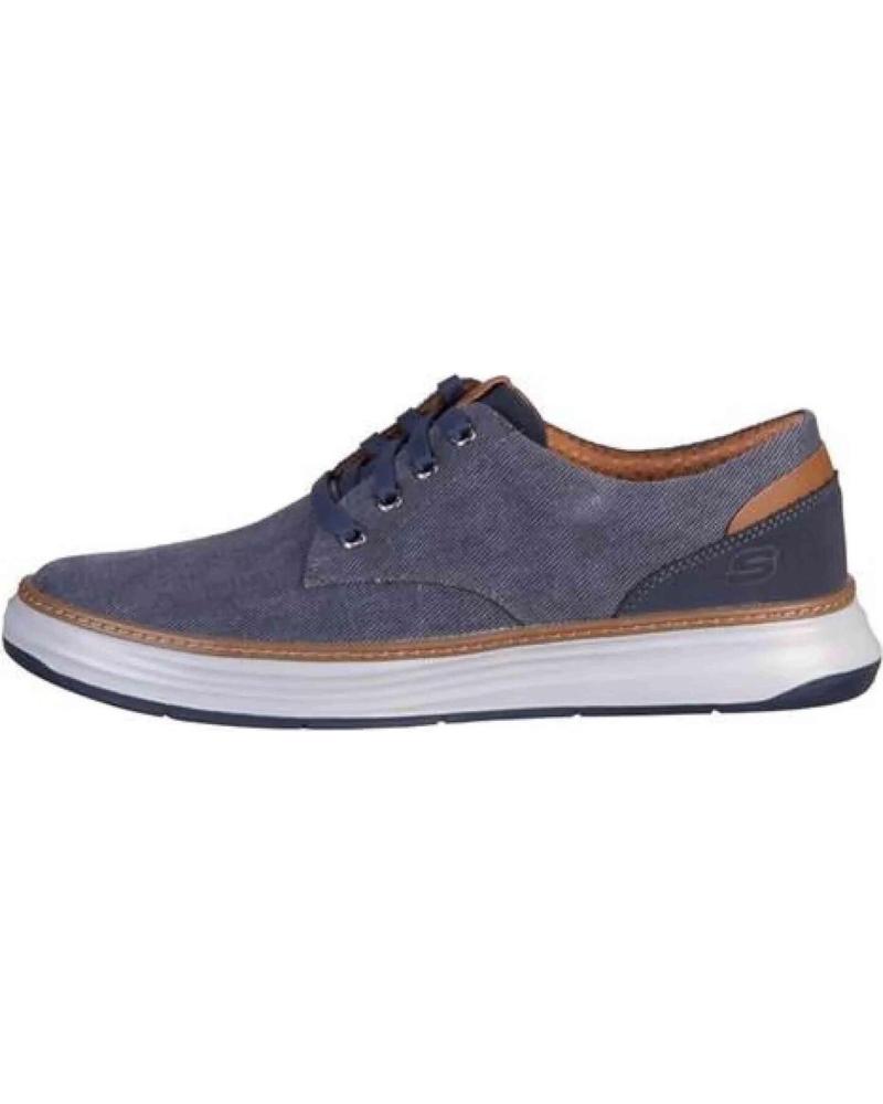 Deportivas de Hombre SKECHERS ZAPATILLAS MORENO - EDERSON PARA HOMBRE EN COLOR AZUL