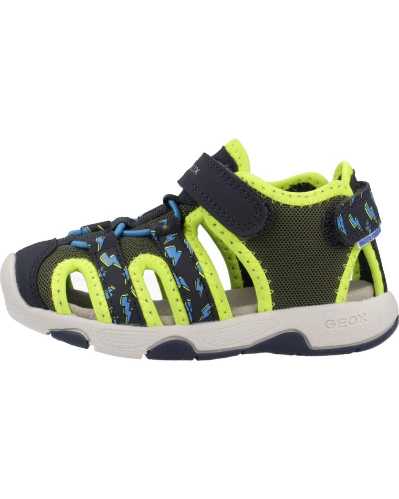 Sandalias de Niño GEOX SANDALIAS NINO MODELO B S MULTY B B COLOR VERDE CE3F4