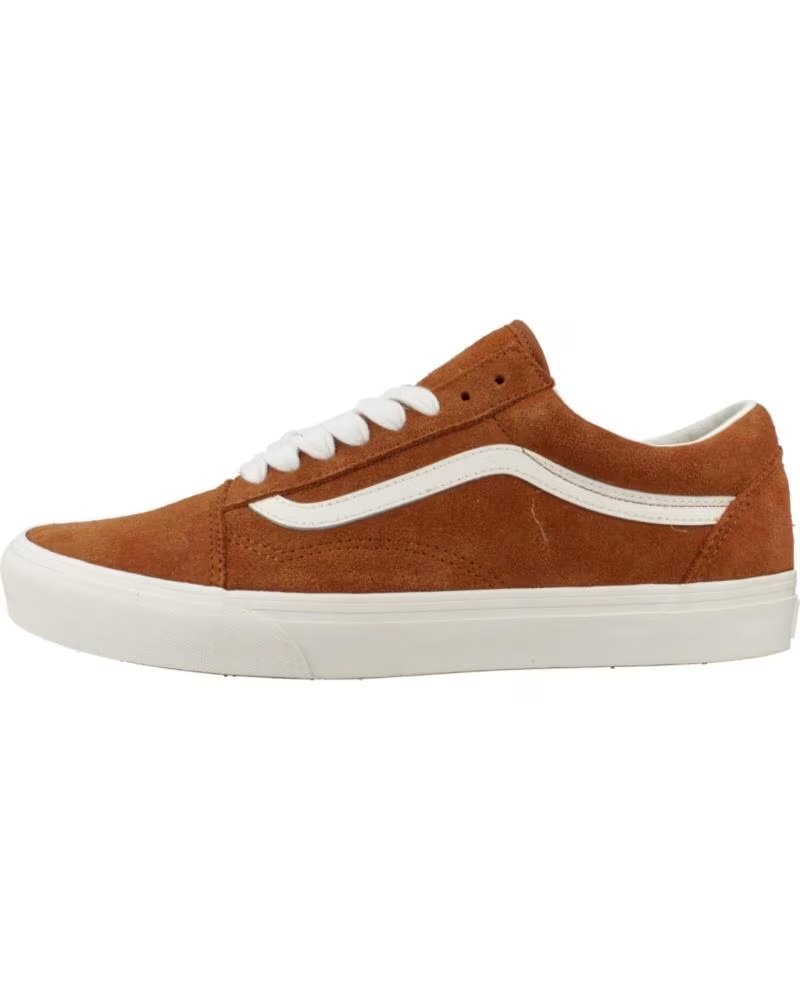 Vans Off The Wall Zapatillas Hombre Vans Modelo Old Skool Color Marron Glzgng