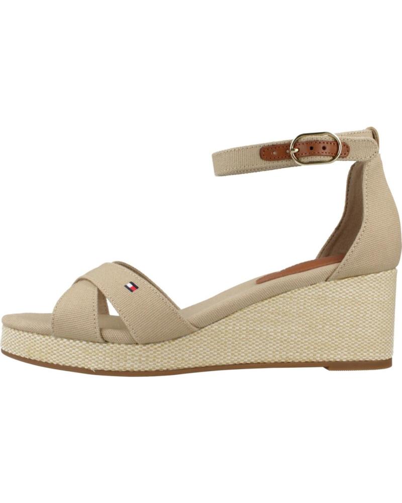 Sandalias de Mujer TOMMY HILFIGER SANDALIAS MUJER MODELO FW0FW08481 COLOR MARRON CLARO ACC