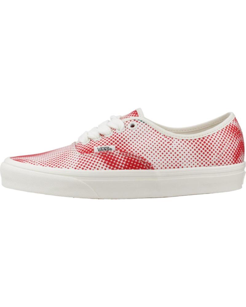 Deportivas de Mujer VANS OFF THE WALL ZAPATILLAS MUJER VANS MODELO AUTHENTIC COLOR ROJO ROSE