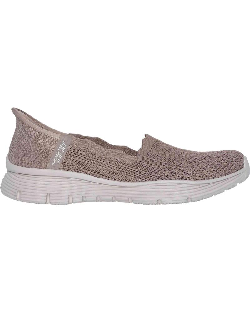 Deportivas de Mujer SKECHERS ZAPATILLAS SLIP-INS SEAGER BELIEVE IT PARA MUJER EN COLOR MA MARRON