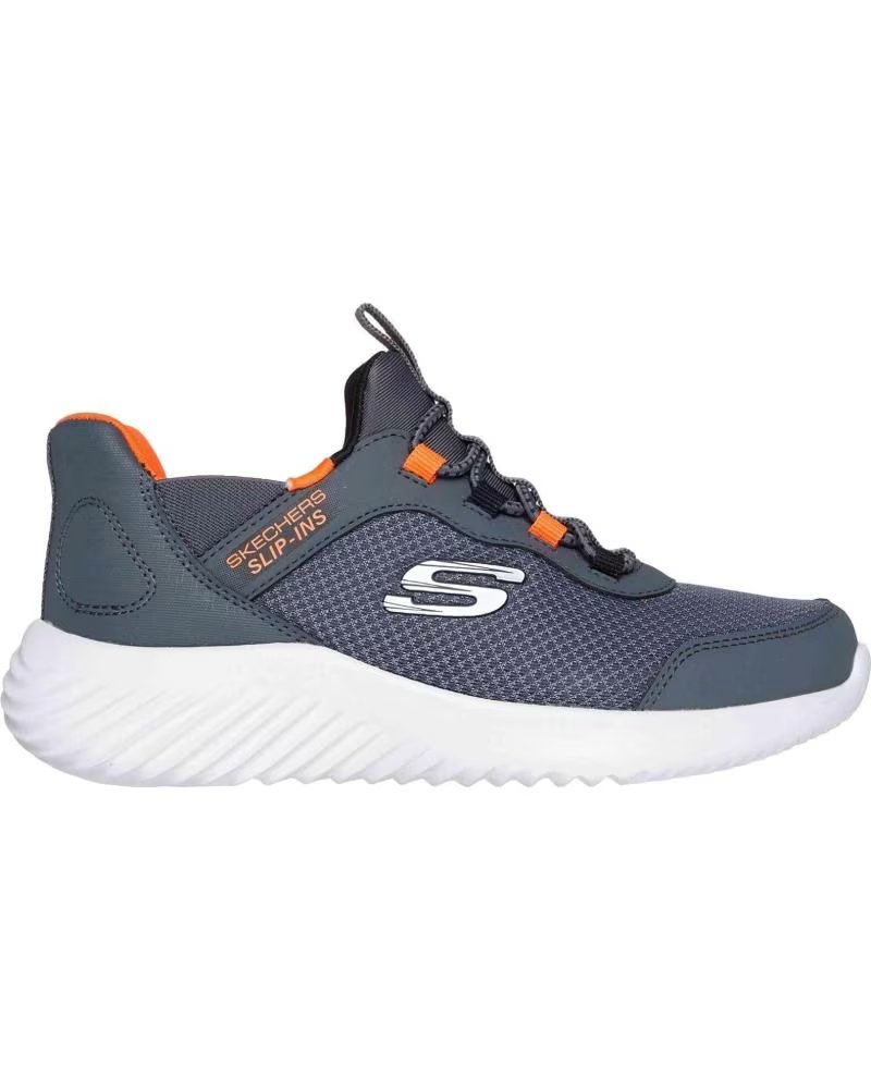 Skechers Skechers Zapatilla Kids Slip-ins 403822L-CCOR Gris