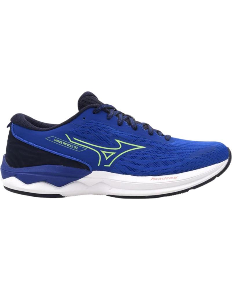 MIZUNO WAVE REVOLT 3 J1GC2481-62 RUNNING HO - ZAPATILLAS AZULES PARA HOMBRE AZUL MARINO