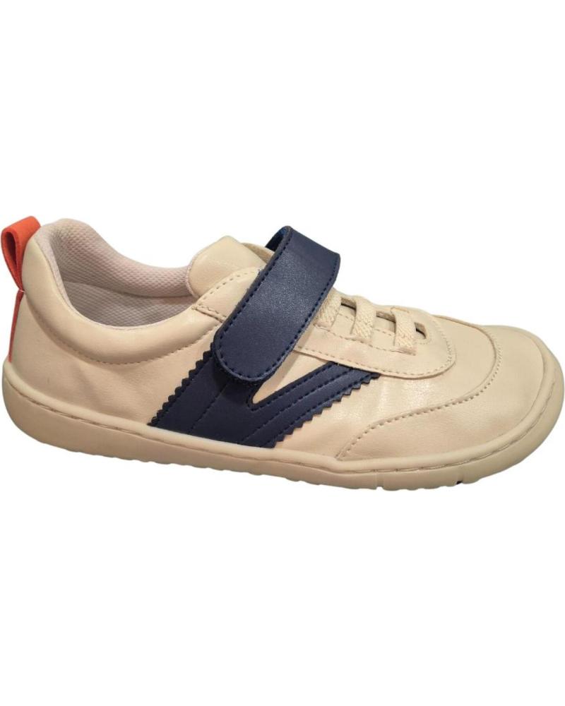 Sapatos de Menino COQUEFLEX ZAPATILLAS DE DEPORTE BEIGE Y AZUL