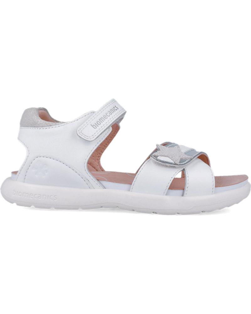 Sandalias de Niña BIOMECANICS SANDALIAS PARA CHICA 252244 BIOEVOLUTION ESTRELLA BLANCOB050