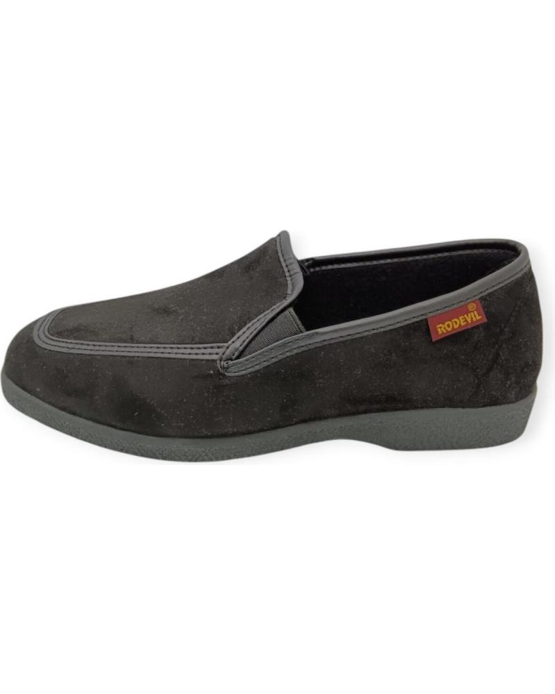 Sapatos de Homem RODEVIL ZAPATILLA NEGRO