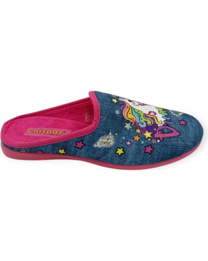 Pantufas de Menina CHISPAS ZAPATILLA CHINELA UNICORNIO 83 VARIOS COLORES