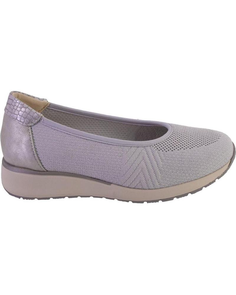 Bailarinas de Mujer TREINTAS L4356 ZAPATOS DE MUJER PLATA