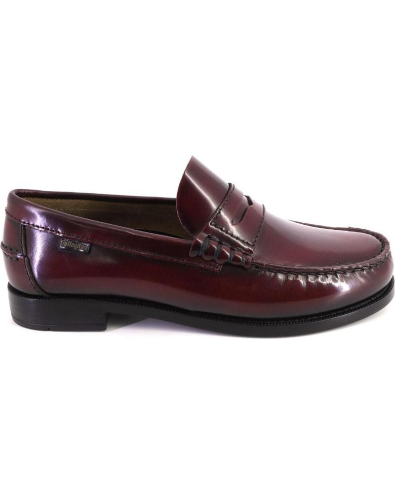 Mocasines de Hombre CALLAGHAN 16100 MOCASINES DE HOMBRE PIEL BURDEOS