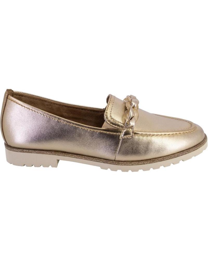 Mocasines de Mujer TAMARIS 24200 MOCASINES DE MUJER PIEL ORO