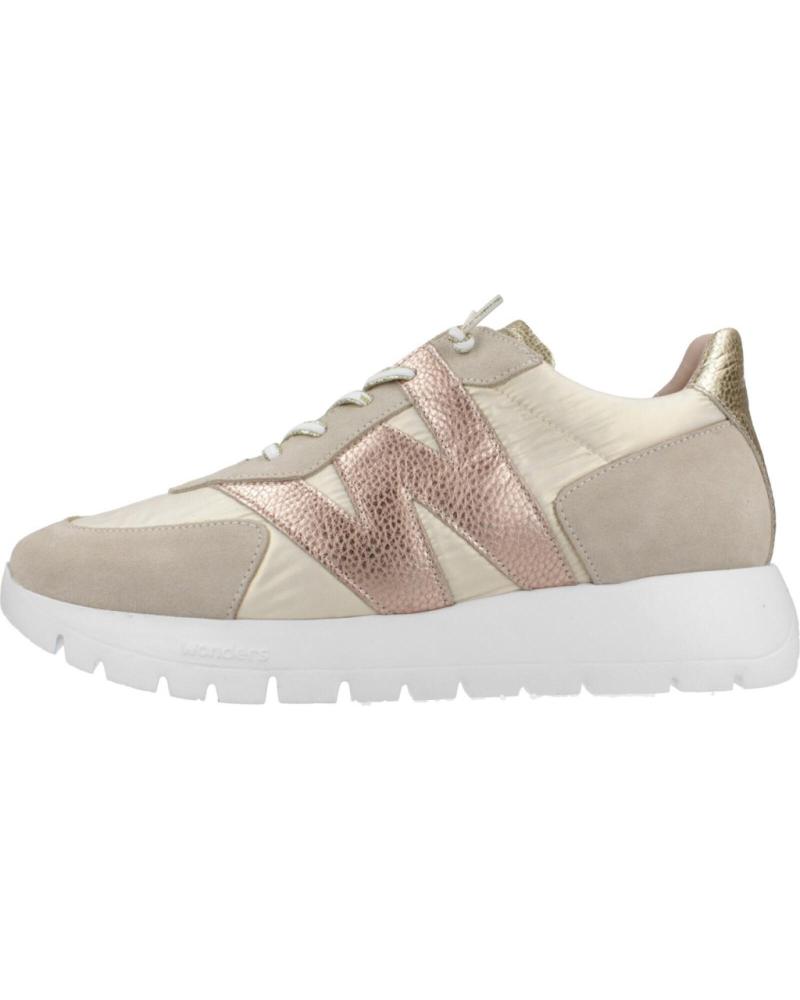 WONDERS A-2464 OSLO ZAPATILLAS DEPORTIVAS NUDE/MARRÓN PARA MUJER CELESTIALSAND