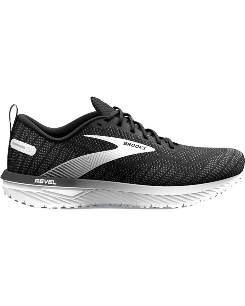 Deportivas de Mujer BROOKS ZAPATILLAS REVEL 6 PARA MUJER EN COLOR NEGRO