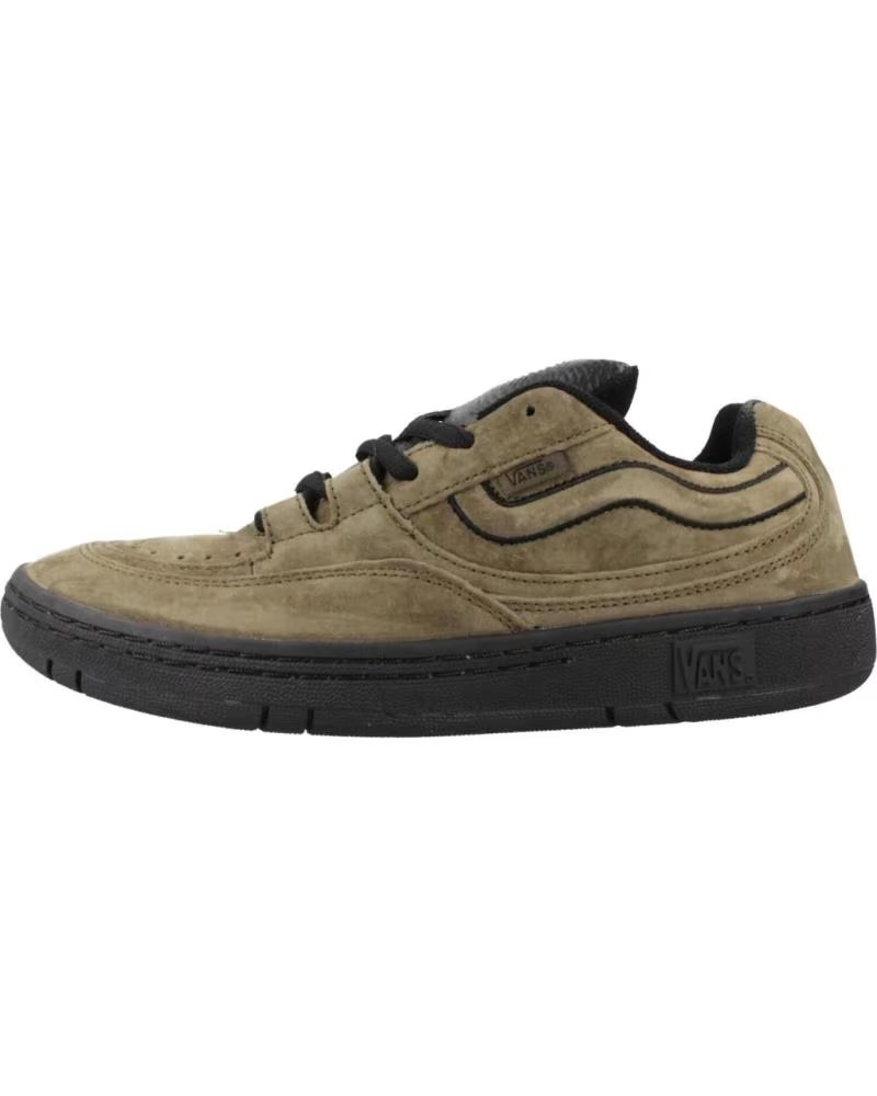 Vans Off The Wall Zapatillas Hombre Vans Modelo Speed Ls Color Verde Drkolv