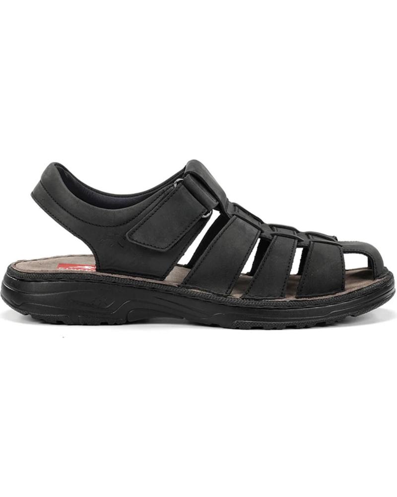 SANDALIAS FLUCHOS F2198 NEGRAS NEGRO