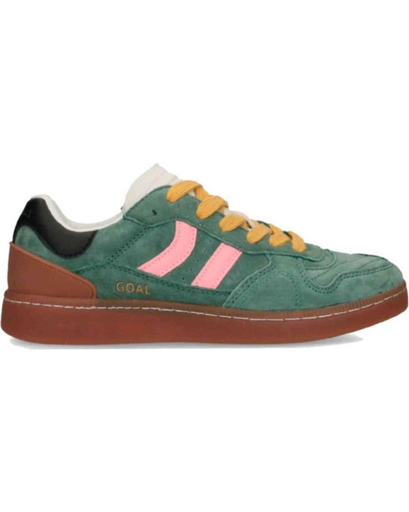 Deportivas de Mujer COOLWAY ZAPATILLAS GOAL PARA MUJER EN COLOR VERDE