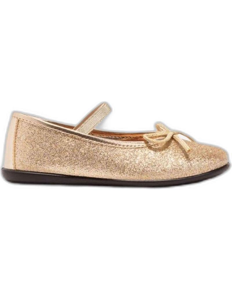 Bailarinas de Niña CONGUITOS MANOLETINAS 265027 PARA NINAS EN COLOR DORADO