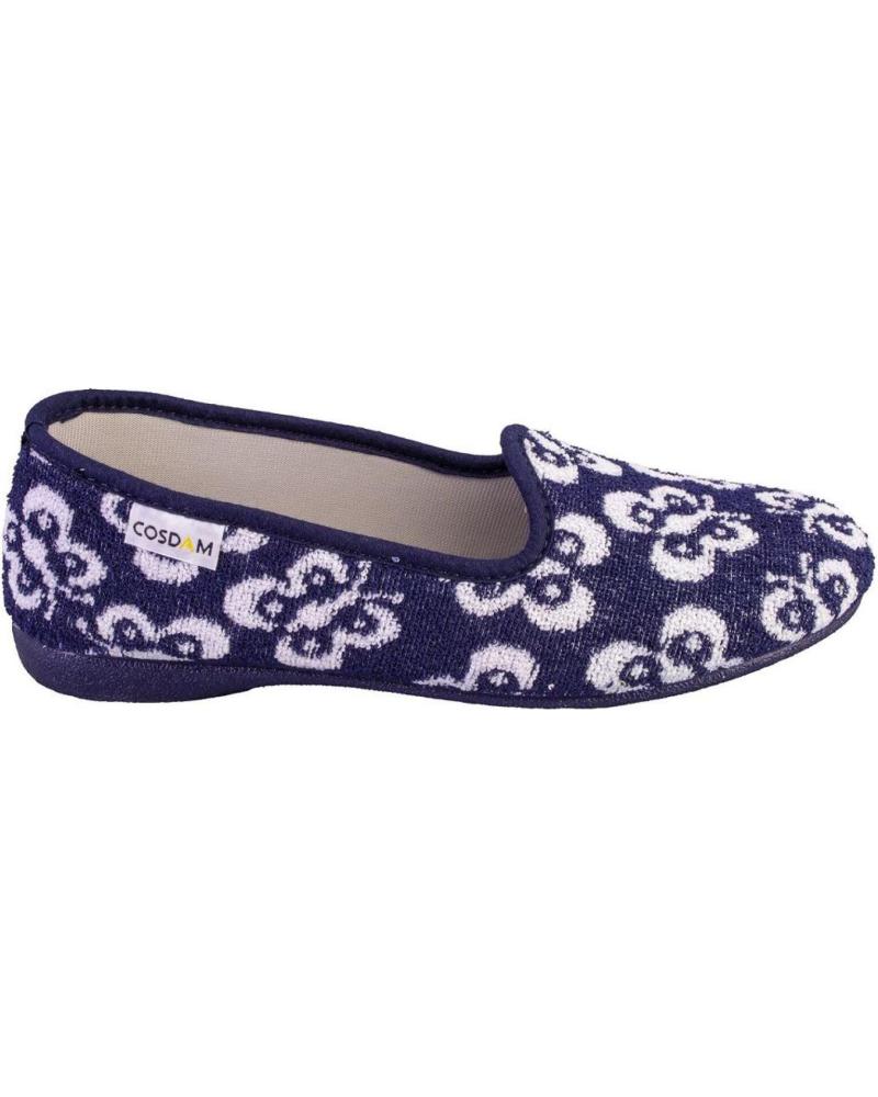 Calzado de casa de Mujer COSDAM 516 ZAPATILLAS DE CASA DE MUJER AZUL MARINO
