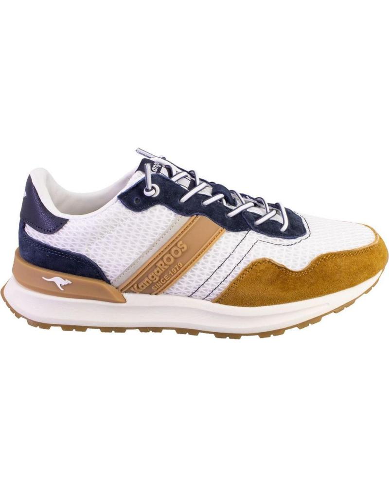 Deportivas de Hombre KANGAROOS 95 ZAPATILLAS CASUAL DE HOMBRE BLANCO