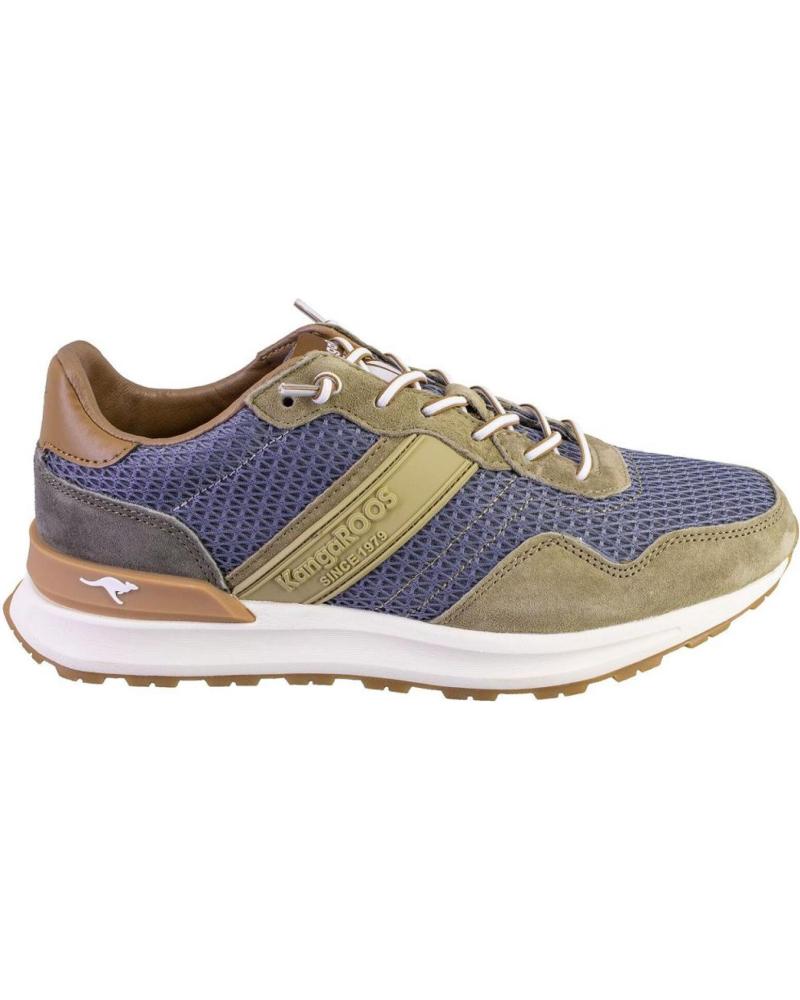Deportivas de Hombre KANGAROOS 95 ZAPATILLAS CASUAL DE HOMBRE VERDE