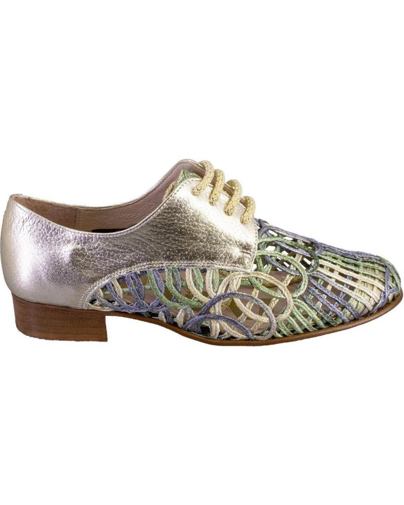 Sapatos de Mulher NIVAL 156503 ZAPATOS CON CORDONES DE MUJER AZUL