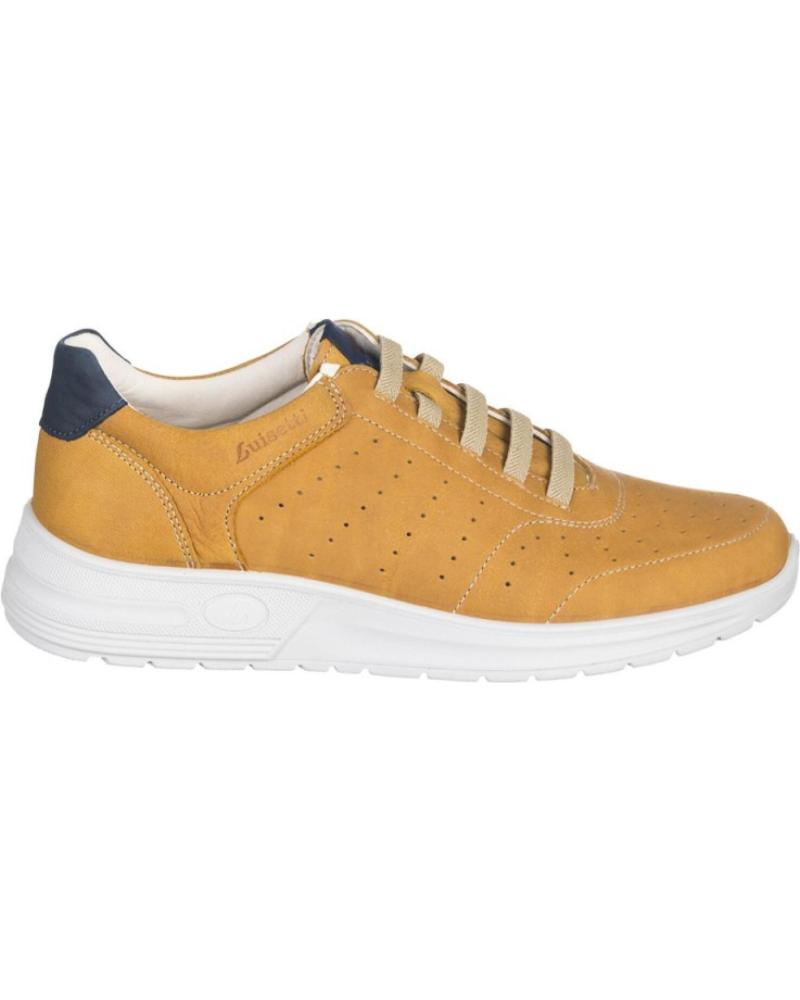 LUISETTI ZAPATILLAS CASUAL BARAK 36223 MOSTAZA BEIGE