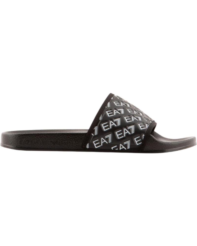 Chanclas de Hombre ARMANI EXCHANGE - CHANCLAS NEGRAS PARA HOMBRE NEGRO