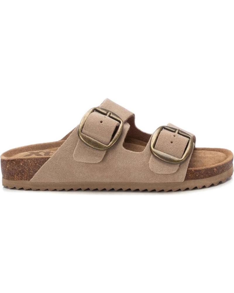 SANDALIAS XTI 144039 CON DOBLE HEBILLA BEIGE