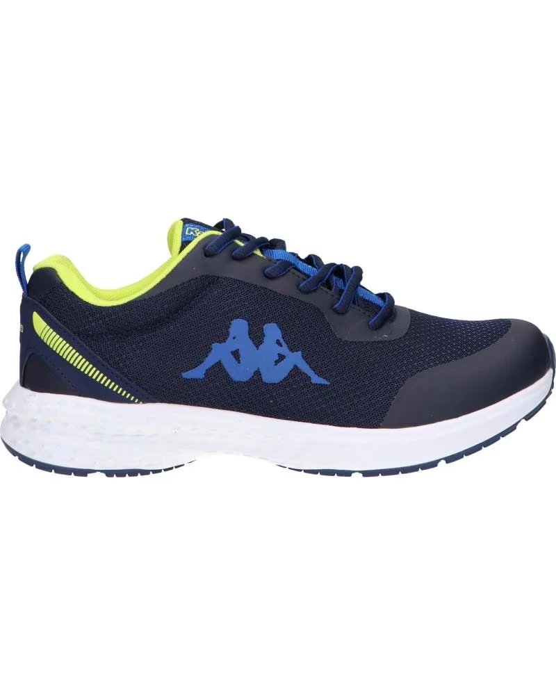 Kappa 381F58W Logo Glinch 2 Kid Blue Marine-green Lime