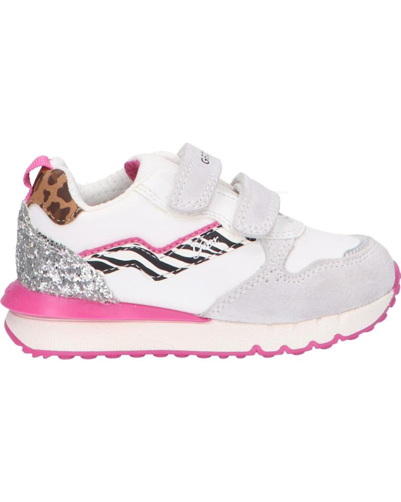 Zapatillas deporte de Niña GEOX J26GZC 022BC J FASTICS C0563 WHITE-FUCHSIA