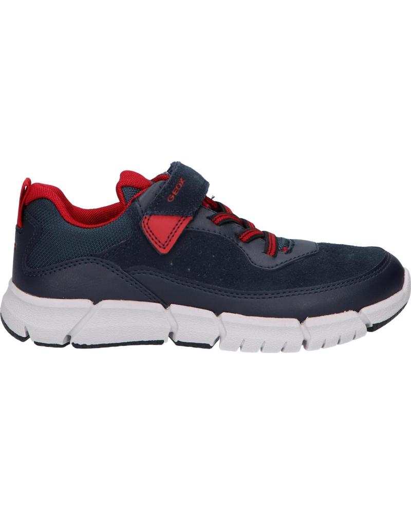 Zapatillas deporte de Niño GEOX J269BA 022FU J FLEXYPER C0735 NAVY-RED