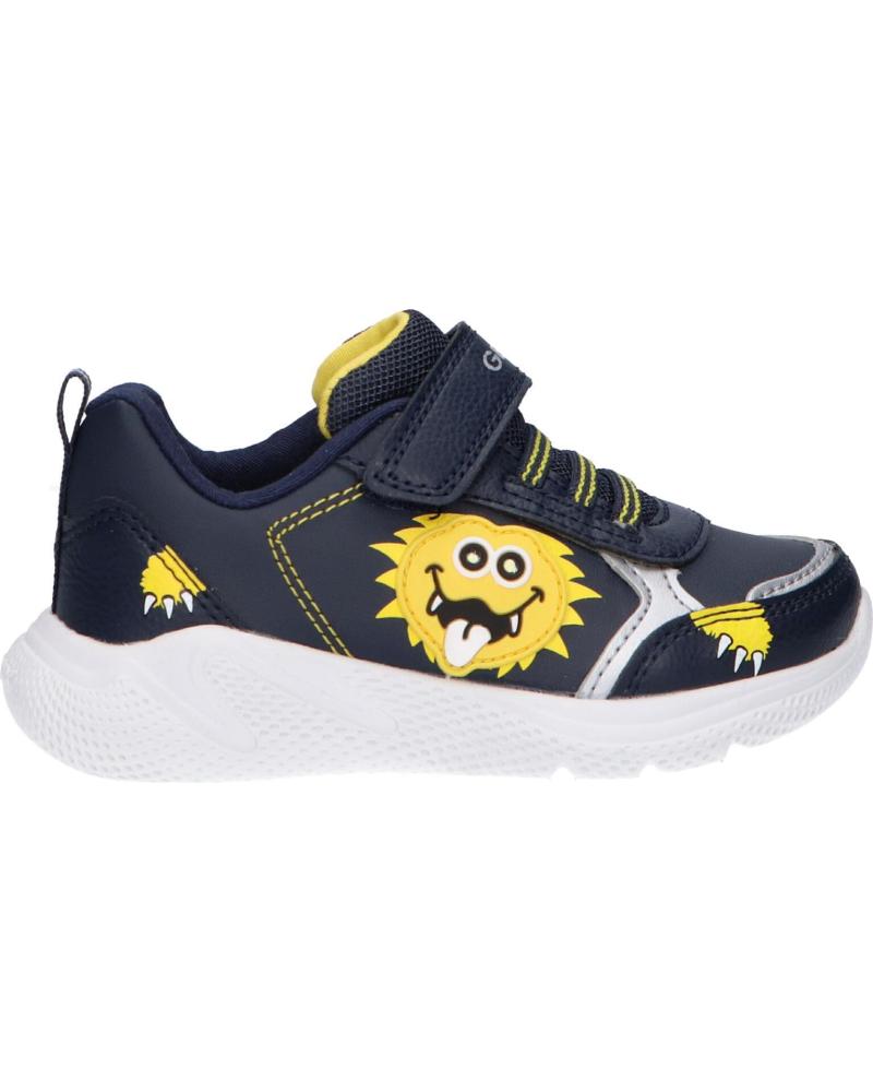Deportivas de Niño GEOX B264UB 000BC B SPRINTYE C0657 NAVY-YELLOW