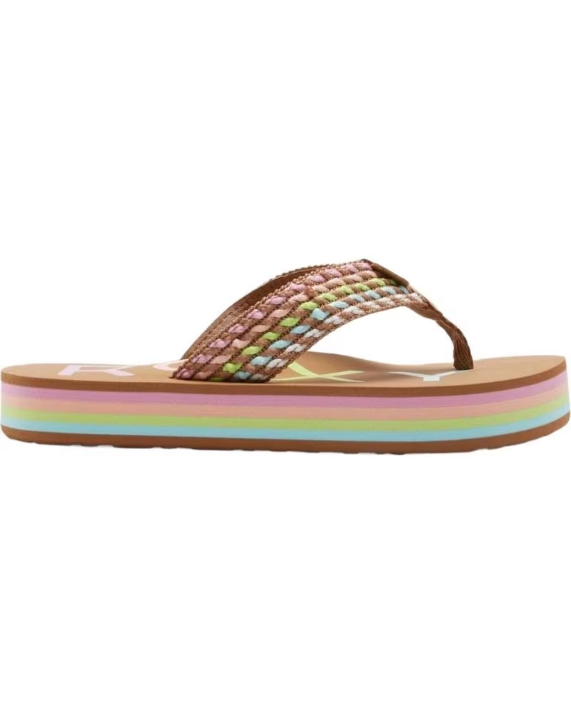 Sandalias de Mujer y Hombre Roxy Modelo Rg Chika Hi Sndl MU1 para Marrón