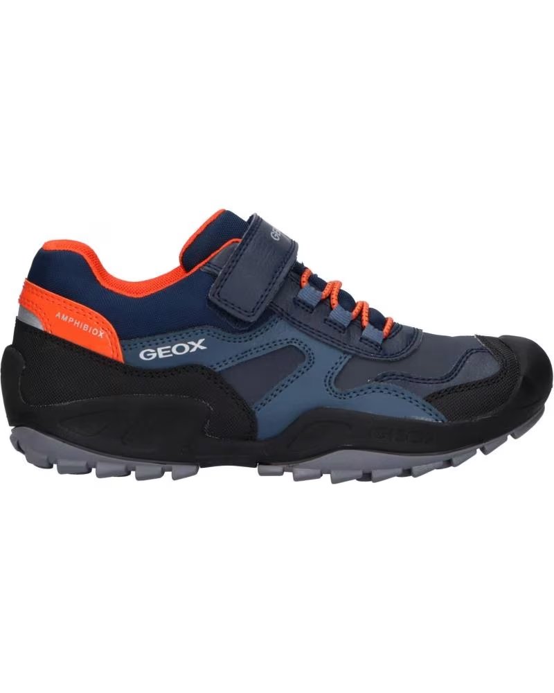 Geox J261WC 050BU J New Savage C0820 Navy-orange