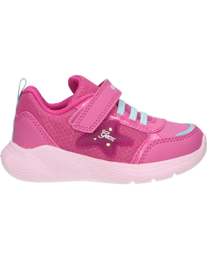 Deportivas de Niña GEOX B254TD 0HH14 B SPRINTYE C8N4A FUCHSIA-AQUA