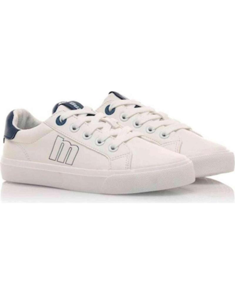 Deportivas de Niño MTNG ZAPATILLAS DE DEPORTE MUSTANG BLANCO Y AZUL