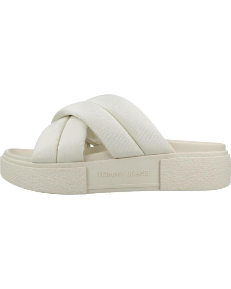 Sandalias de Mujer TOMMY JEANS SANDALIAS MUJER MODELO FLATFORM SANDAL COLOR BLANCO ACG