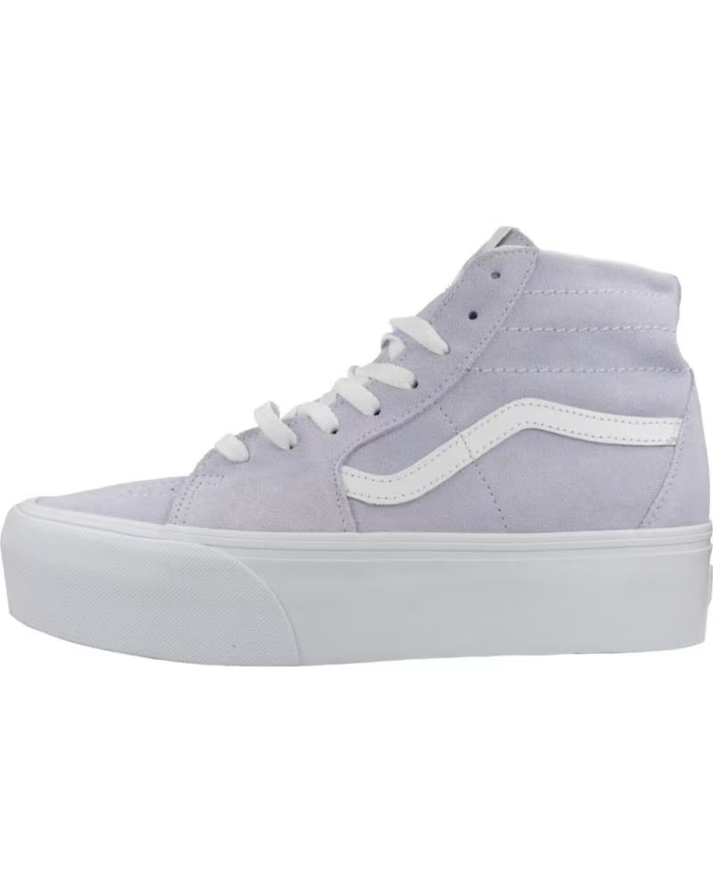 Vans Off The Wall Zapatillas Mujer Vans Modelo SK8-HI Tapered Stackfo Color Vi Hlgnblu