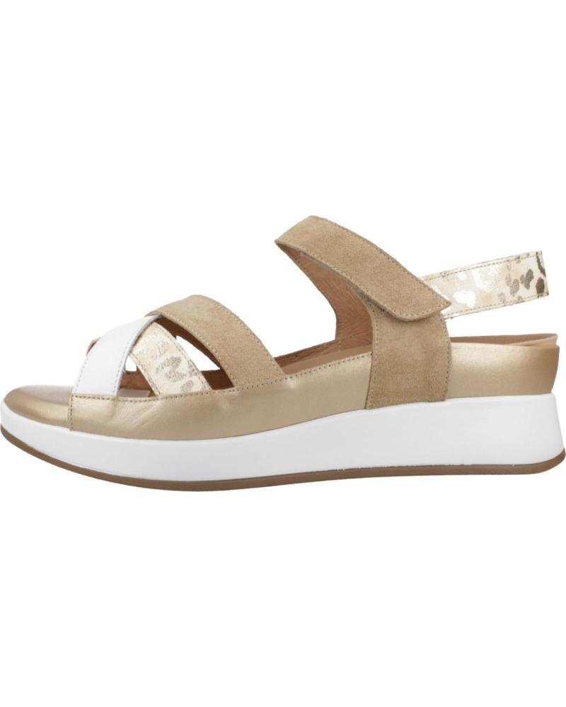 Sandálias de Mulher PIESANTO SANDALIAS MUJER MODELO 250424P COLOR ORO BLANCO