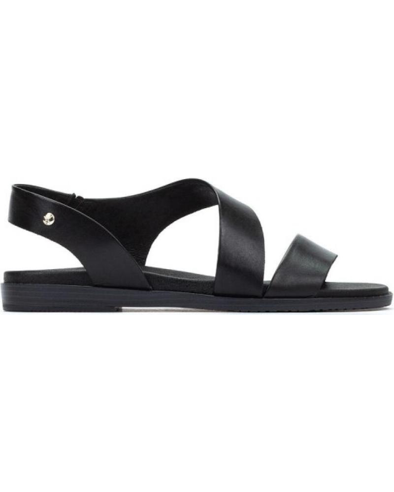 Sandalias de Mujer PIKOLINOS SANDALIA PLANA CON ELASTICOS PARA MUJER FORMENTERA W8Q NEGRO