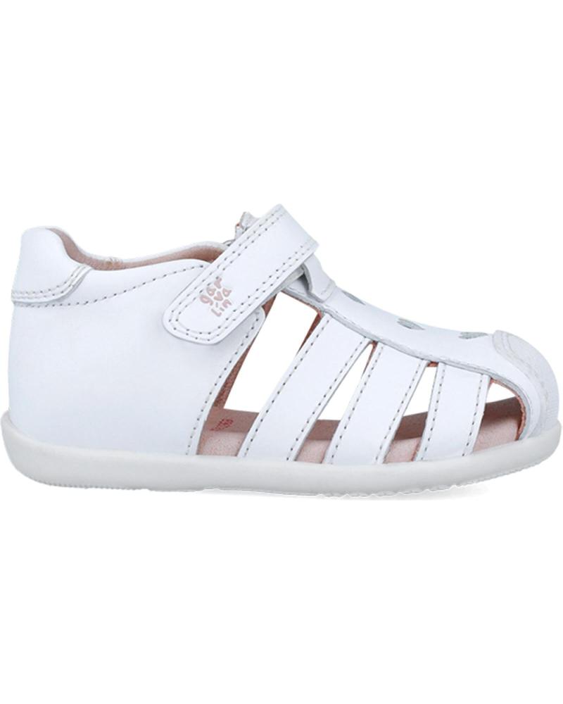 SANDALIAS GARVALÍN BIOMECANICS 252303 BASIC CORAZONES BLANCO BLANCOC050