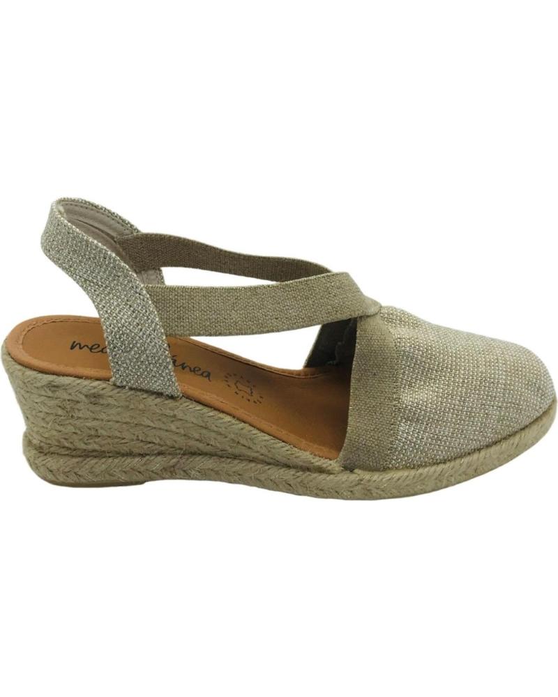 Sandálias de Mulher CM MEDITERRANEA ZAPATILLA ESPARTENA MUJER MEDITERRANEA 50185 ORO