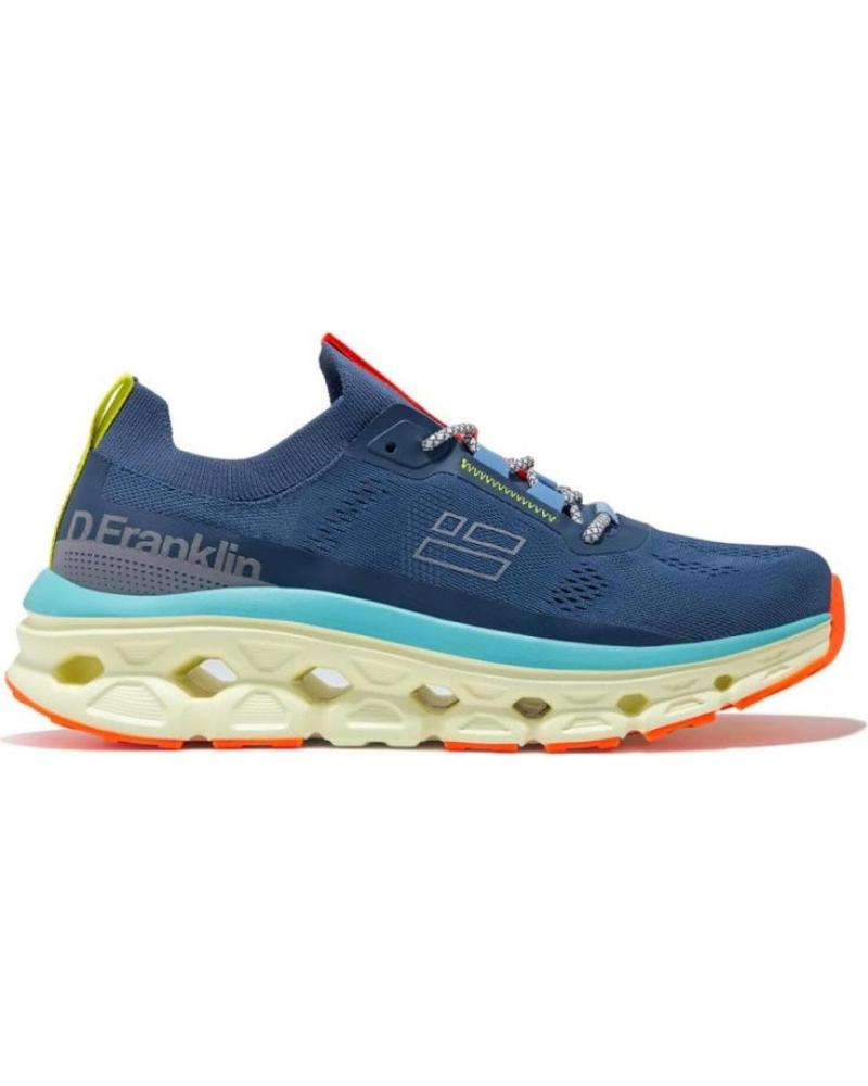 Sapatilhas de Homem D FRANKLIN SNEAKERS D FRANKLIN DFSH401001 HOMBRE MARINO AZUL
