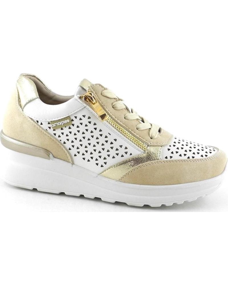 Deportivas de Mujer AMARPIES DEPORTIVA CONFORT PARA MUJER AST28301 COLOR ARENA