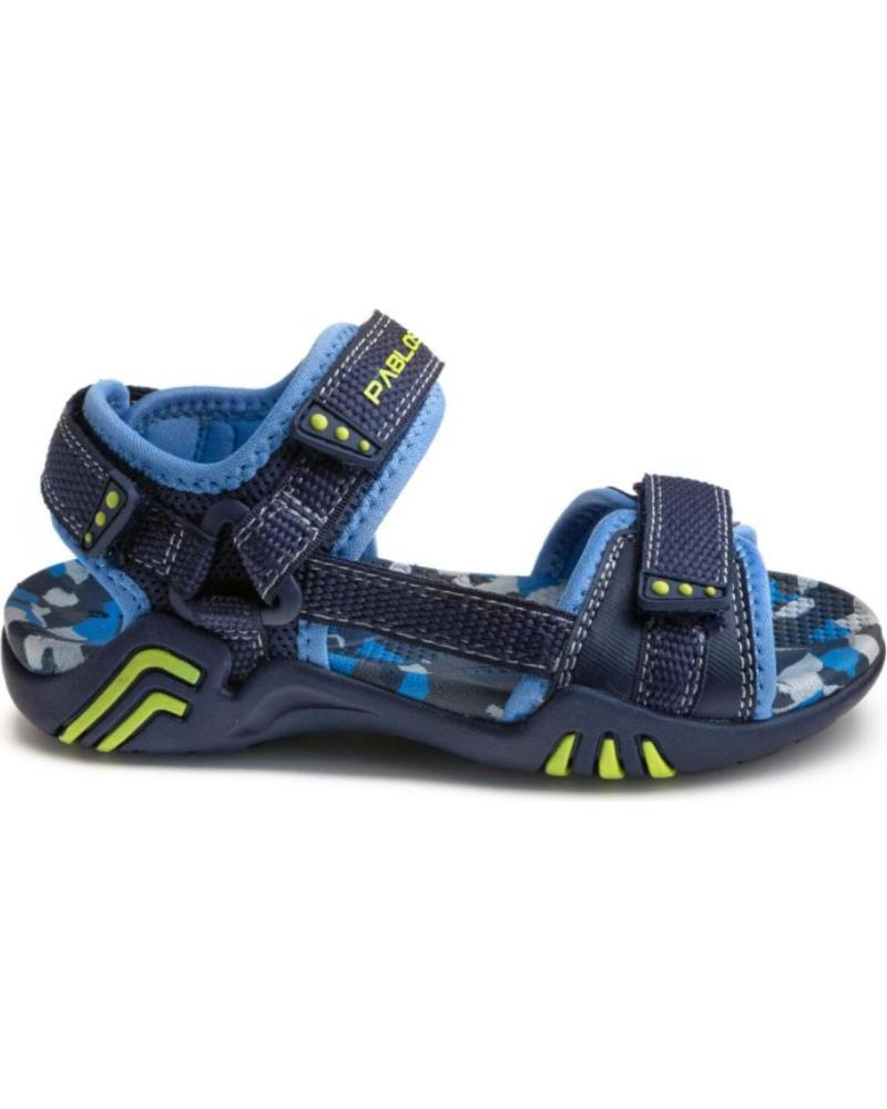 SANDALIAS PABLOSKY 982025 SPORT NAVY CON VELCROS NAVY