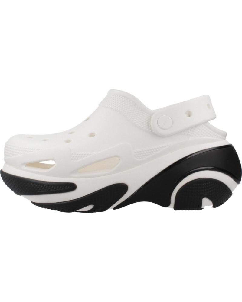 Zuecos de Mujer CROCS ZUECOS MUJER MODELO BUBBLE CRUSH CLOG U COLOR BLANCO WHITE