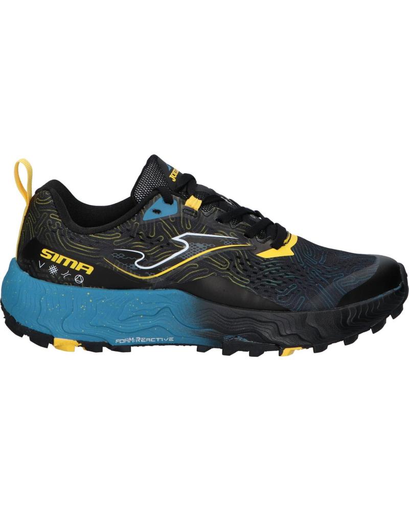 JOMA SIMA 2501 - ZAPATILLAS DE TRAIL RUNNING NEGRAS Y AZULES NEGRO-AZUL