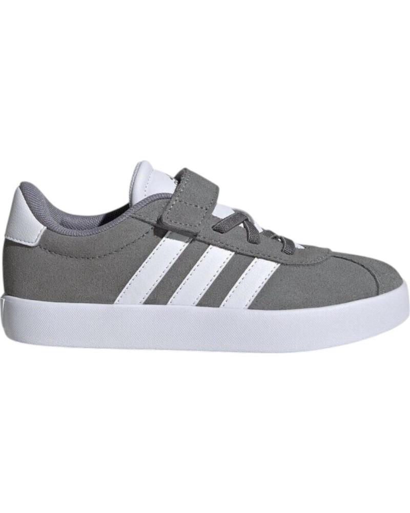 ADIDAS VL COURT 3.0 EL C ID9149 ZAPATILLAS CASUAL NIÑOS GRIS GRIS